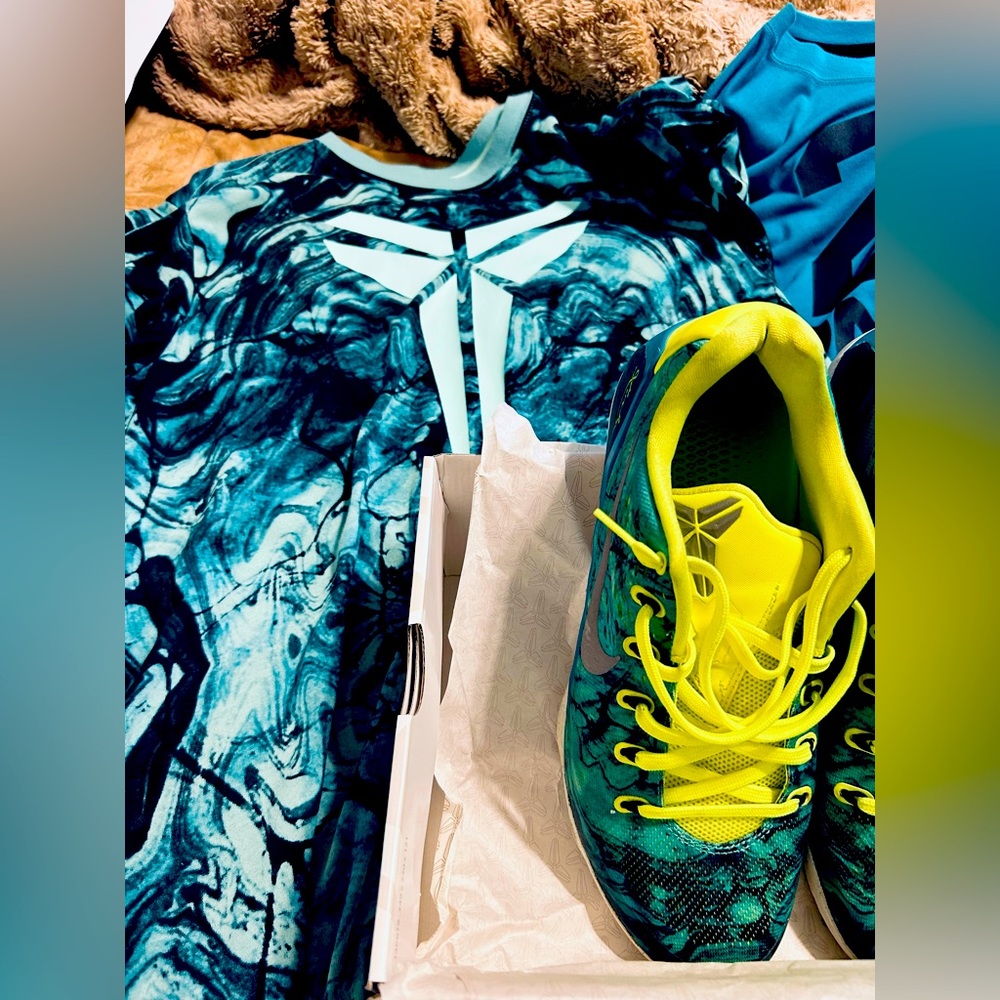 Nike “ Kobe Bundle” 2 Tees/ Kobe Easter Sneakers - image 3